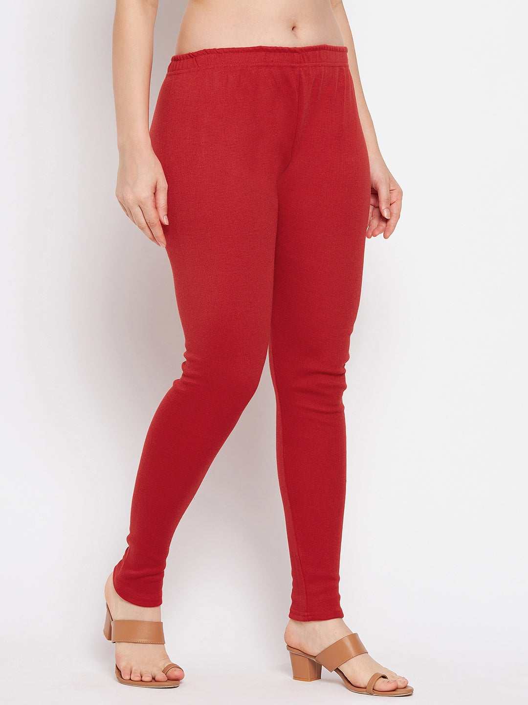 Buy Lyra Women Solid Premium Cotton Churidar Leggings | Mid-Waist |  Fashionwear at Amazon.in